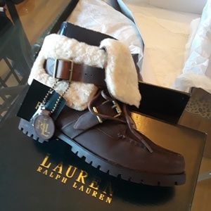 Ralph Lauren Zacha womens workboots